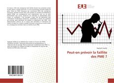 Capa do livro de Peut-on prévoir la faillite des PME ? 
