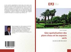 Capa do livro de Géo-spatialisation des plans d'eau et les espaces verts 