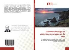Обложка Géomorphologie et variations du niveau de la mer