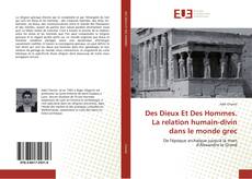Buchcover von Des Dieux Et Des Hommes. La relation humain-divin dans le monde grec