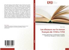 Copertina di Les discours sur le roman français de 1734 à 1755