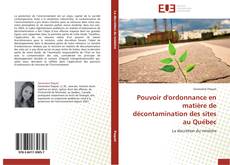 Bookcover of Pouvoir d'ordonnance en matière de décontamination des sites au Québec