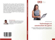 Capa do livro de Technologies et construction du genre 