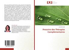 Capa do livro de Prescrire des Thérapies Complémentaires 