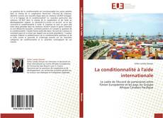 Capa do livro de La conditionnalité à l'aide internationale 