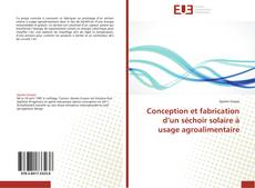 Capa do livro de Conception et fabrication d’un séchoir solaire à usage agroalimentaire 