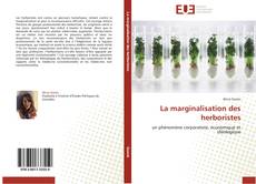 Обложка La marginalisation des herboristes