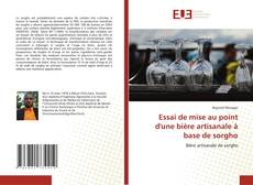 Portada del libro de Essai de mise au point d'une bière artisanale à base de sorgho