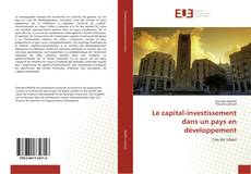 Le capital-investissement dans un pays en développement kitap kapağı