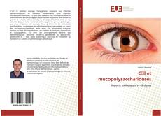 Capa do livro de Œil et mucopolysaccharidoses 