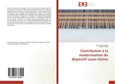 Bookcover of Contribution à la modernisation du dispositif casse-chaîne