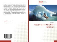Buchcover von Finition par rectification galetage
