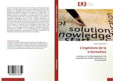 Buchcover von L'ingénierie de la e-formation