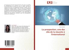 Capa do livro de La prospection, une des clés de la réussite à l'international 