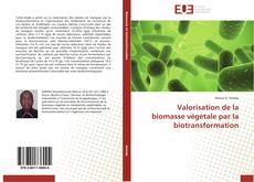 Обложка Valorisation de la biomasse végétale par la biotransformation
