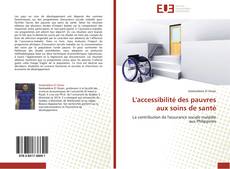 Capa do livro de L'accessibilité des pauvres aux soins de santé 