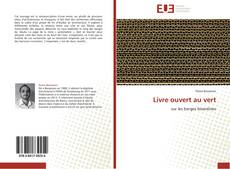 Buchcover von Livre ouvert au vert