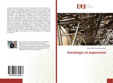 Capa do livro de Sociologie et ergonomie 