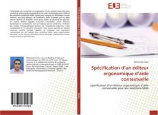 Bookcover of Spécification d’un éditeur ergonomique d’aide contextuelle