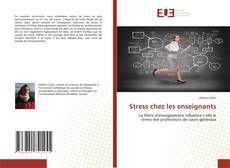 Portada del libro de Stress chez les enseignants