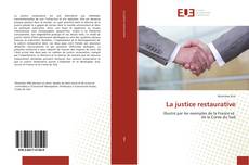 La justice restaurative kitap kapağı