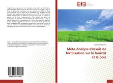 Bookcover of Méta-Analyse d'essais de fertilisation sur le haricot et le pois