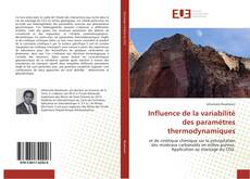 Influence de la variabilité des paramètres thermodynamiques kitap kapağı