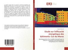 Bookcover of Etude sur l'efficacité énergétique des bâtiments: Cas du Maroc