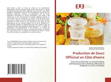 Buchcover von Production de Souci Officinal en Côte d'Ivoire