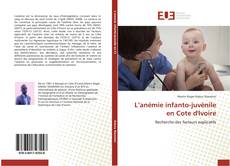 Buchcover von L’anémie infanto-juvénile en Cote d'Ivoire
