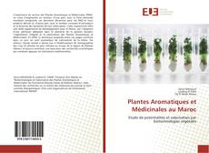 Plantes Aromatiques et Médicinales au Maroc kitap kapağı