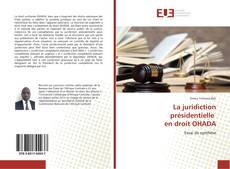 Capa do livro de La juridiction présidentielle en droit OHADA 