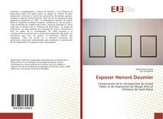 Capa do livro de Exposer Honoré Daumier 