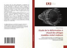 Etude de la déformation à chaud des alliages modèles nickel niobium的封面
