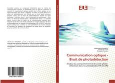 Buchcover von Communication optique - Bruit de photodétection