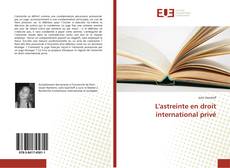 Buchcover von L'astreinte en droit international privé