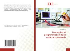 Buchcover von Conception et programmation d'une carte de commande
