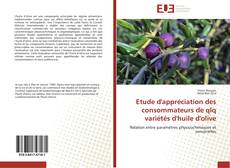 Capa do livro de Etude d'appréciation des consommateurs de qlq variétés d'huile d'olive 