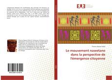 Capa do livro de Le mouvement nawetane dans la perspective de l'émergence citoyenne 