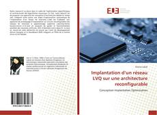 Buchcover von Implantation d’un réseau LVQ sur une architecture reconfigurable
