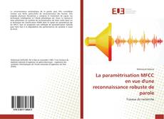Buchcover von La paramètrisation MFCC en vue d'une reconnaissance robuste de parole