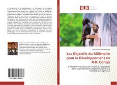 Capa do livro de Les Objectifs du Millénaire pour le Développement en R.D. Congo 