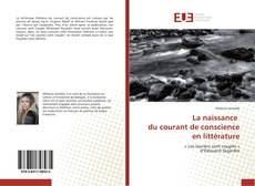 Capa do livro de La naissance du courant de conscience en littérature 