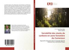 Capa do livro de Variabilité des stocks de carbone en zone forestière du Cameroun 