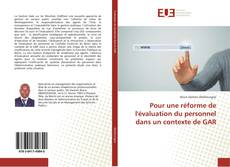 Buchcover von Pour une réforme de l'évaluation du personnel dans un contexte de GAR