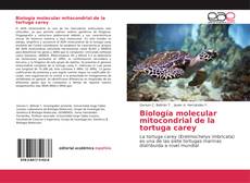 Biología molecular mitocondrial de la tortuga carey kitap kapağı