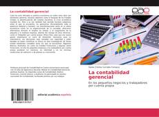 Buchcover von La contabilidad gerencial