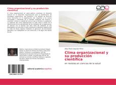 Buchcover von Clima organizacional y su producción científica