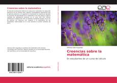 Bookcover of Creencias sobre la matemática