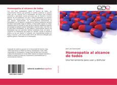 Bookcover of Homeopatía al alcance de todos